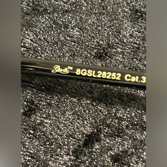 Giselle 28252 Aviator Flat Top Sunglasses - Gold Frame Smoke Lens Unisex - Picture 6 of 7